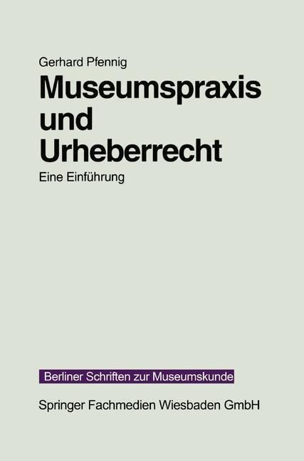Produktbild: Museumspraxis und Urheberrecht
