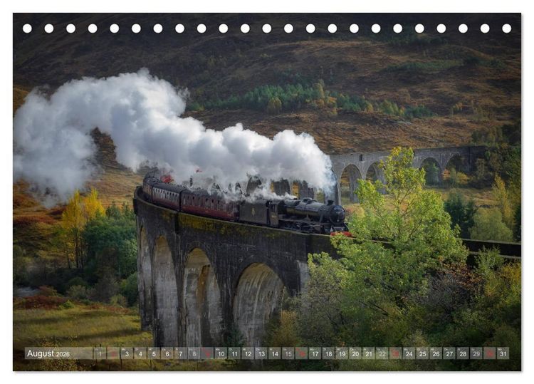 Produktbild: Herbstliches Schottland (Tischkalender 2026 DIN A5 quer), CALVENDO Monatskalender