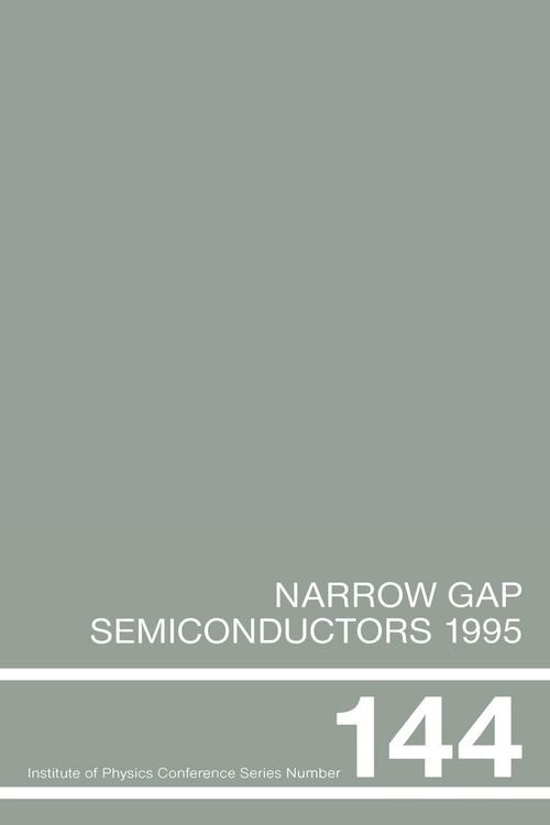 Produktbild: Narrow Gap Semiconductors 1995