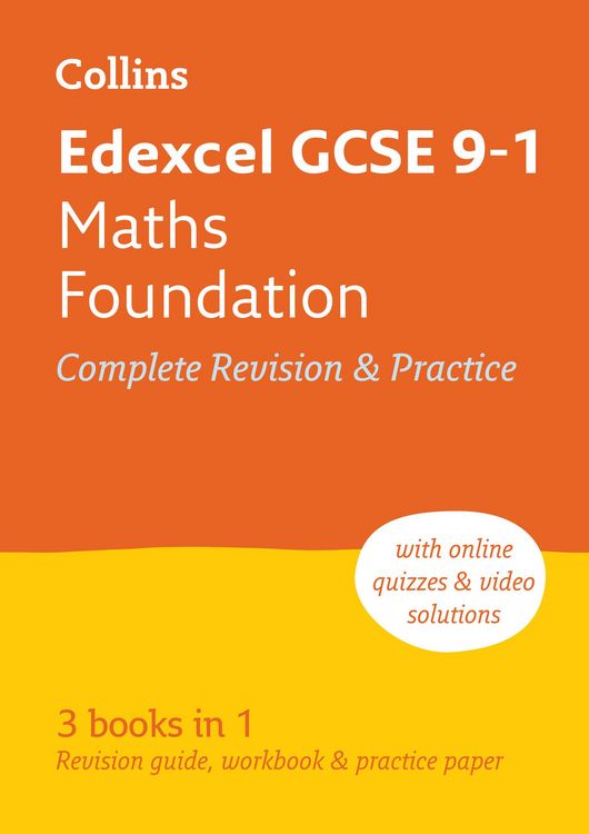 Produktbild: Edexcel GCSE 9-1 Maths Foundation All-in-One Complete Revision and Practice