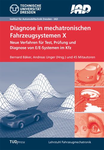 Produktbild: Diagnose in mechatronischen Fahrzeugsystemen X