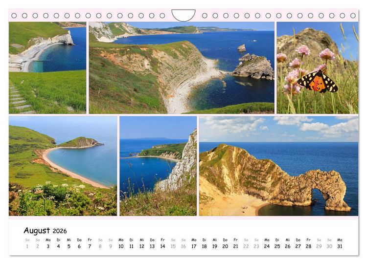 Produktbild: Malerisches S&uuml;dengland 2026 (Wandkalender 2026 DIN A4 quer), CALVENDO Monatskalender