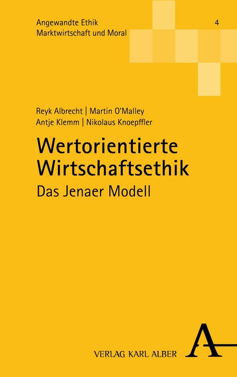Produktbild: Wertorientierte Wirtschaftsethik