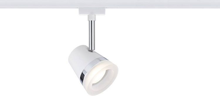 Produktbild: Paulmann Cone Hochvolt-Schienensystem-Leuchte URail GU10 10W LED Wei&szlig;, Chrom