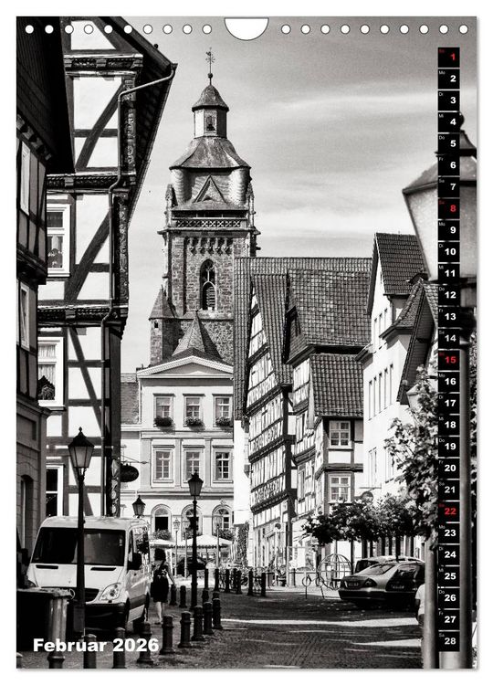 Produktbild: Ein Blick auf Bad Wildungen (Wandkalender 2026 DIN A4 hoch), CALVENDO Monatskalender