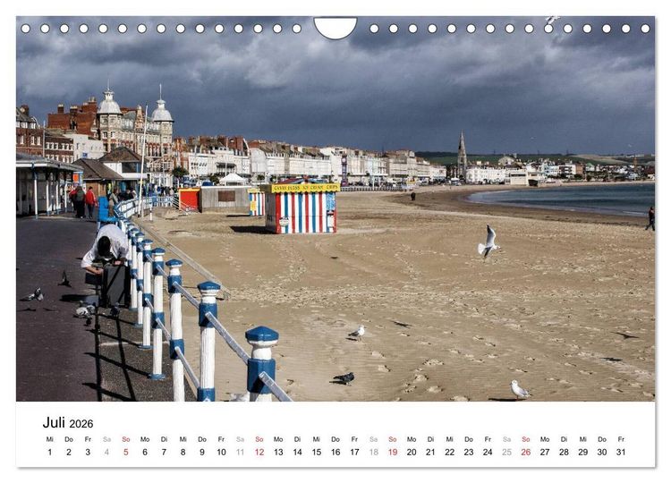 Produktbild: Englands wilder S&uuml;den (Wandkalender 2026 DIN A4 quer), CALVENDO Monatskalender