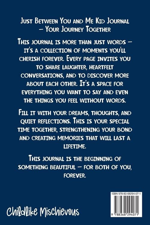 Produktbild: Just Between You and Me Kid Journal