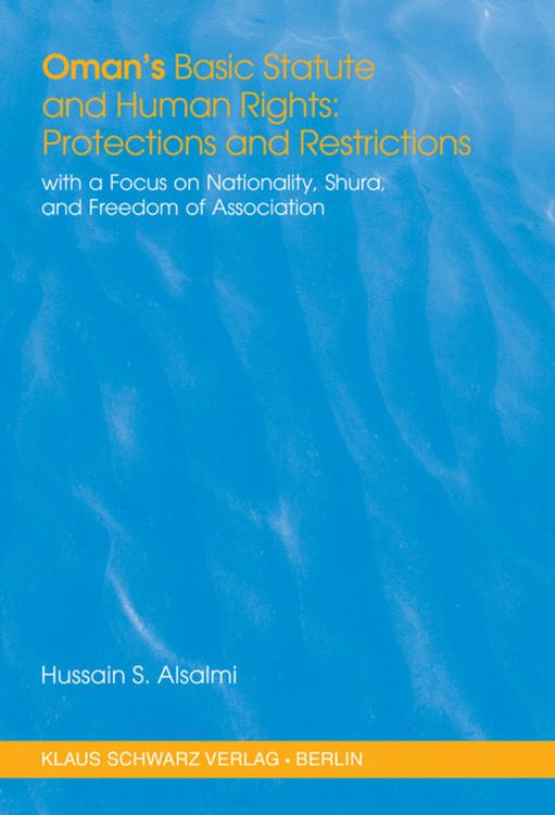 Produktbild: Oman's Basic Statute and Human Rights: Protections and Restrictions