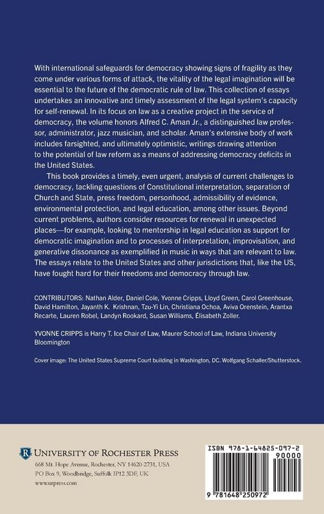 Produktbild: Law and the Protection of Democracy