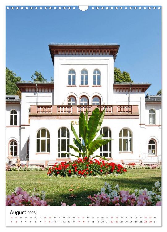 Produktbild: Bad Soden am Taunus (Wandkalender 2026 DIN A3 hoch), CALVENDO Monatskalender