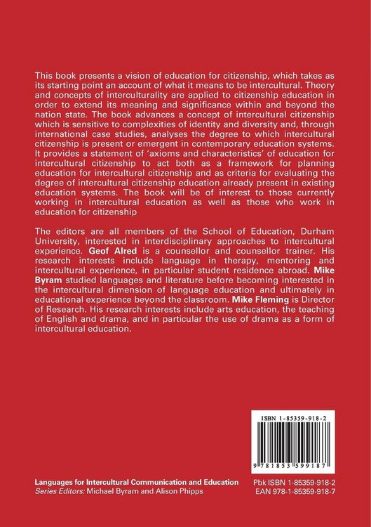 Produktbild: Education for Intercultural Citizenship
