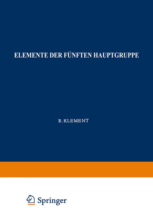 Produktbild: Elemente der F&uuml;nften Hauptgruppe