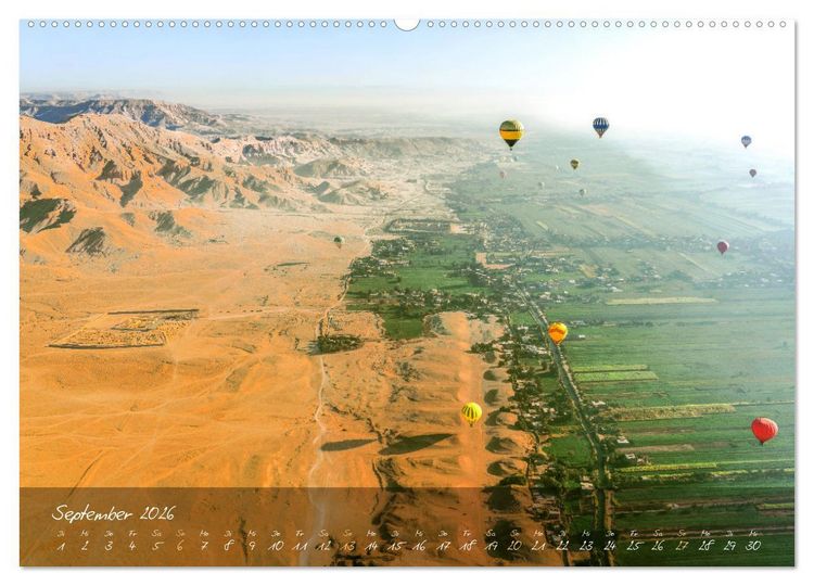 Produktbild: Faszination &Auml;gypten: Kairo - Luxor - Abu Simbel (Wandkalender 2026 DIN A2 quer), CALVENDO Monatskalender