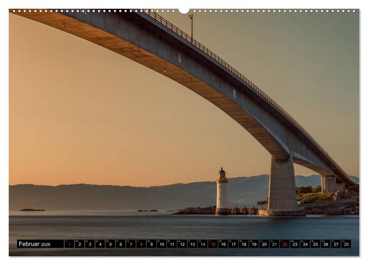 Produktbild: Schottlands K&uuml;sten. Karg, herb, traumhaft (Wandkalender 2026 DIN A2 quer), CALVENDO Monatskalender