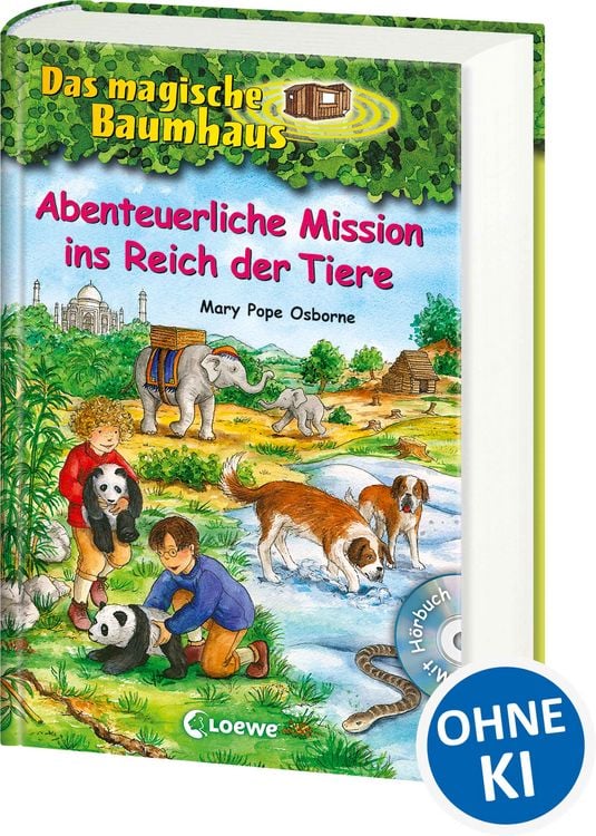 Produktbild: Das magische Baumhaus - Abenteuerliche Mission ins Reich der Tiere (Bd. 43-46)