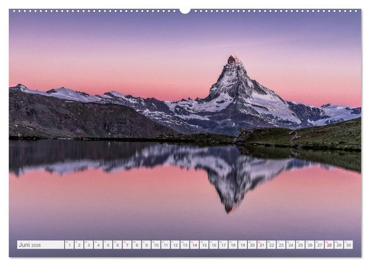 Produktbild: Faszinierende Bergwelten (Wandkalender 2026 DIN A2 quer), CALVENDO Monatskalender