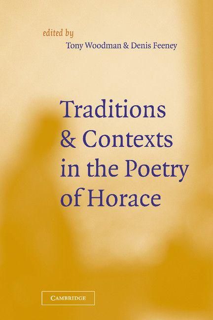 Produktbild: Traditions and Contexts in the Poetry of Horace