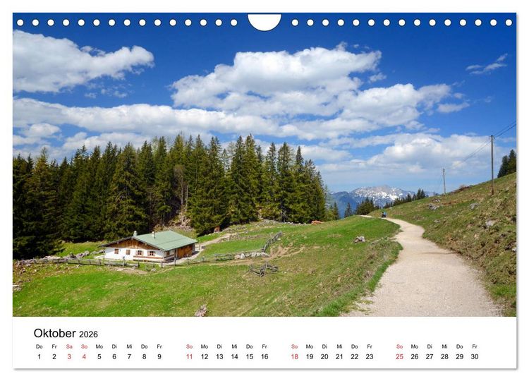 Produktbild: Im Land des K&ouml;nigssees (Wandkalender 2026 DIN A4 quer), CALVENDO Monatskalender