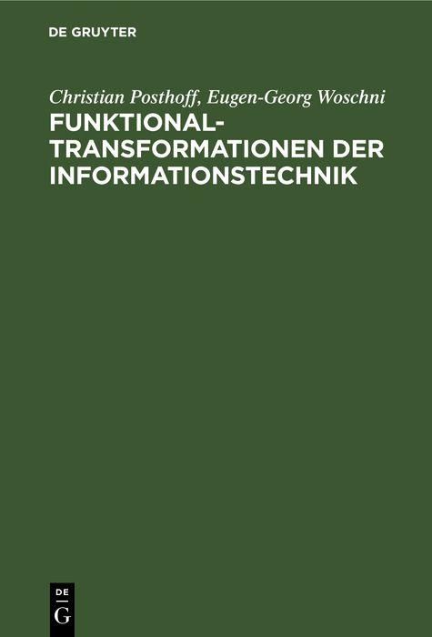 Produktbild: Funktionaltransformationen der Informationstechnik