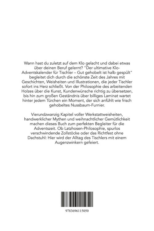 Produktbild: Der ultimative Klo-Adventskalender f&uuml;r Tischler
