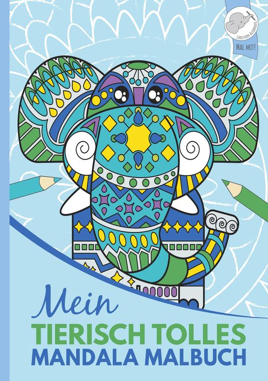 Produktbild: Mein tierisch tolles Mandala Malbuch