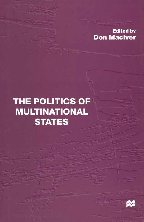 Produktbild: The Politics of Multinational States