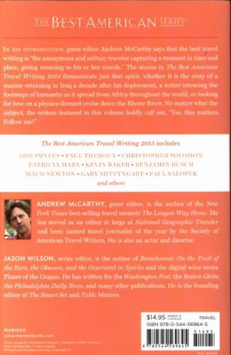 Produktbild: Best American Travel Writing 2015, The