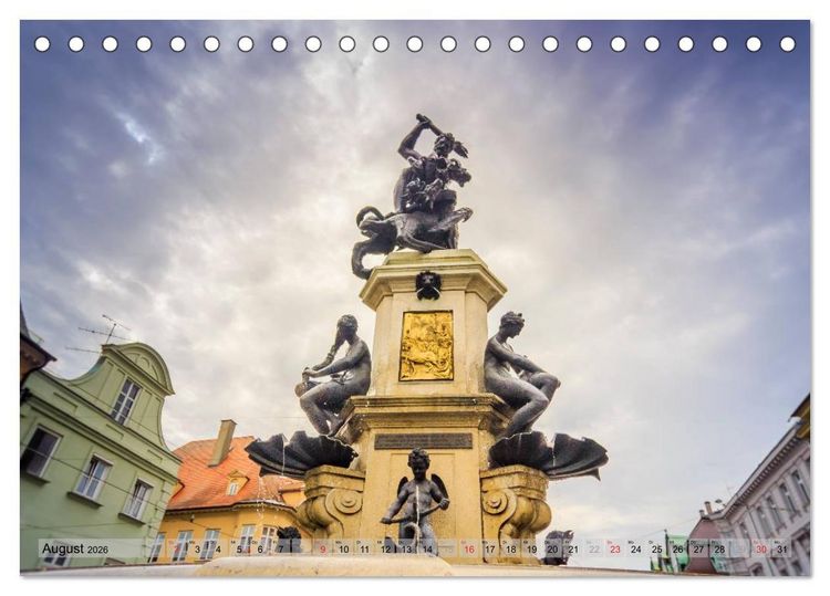 Produktbild: Augsburger Wasser (Tischkalender 2026 DIN A5 quer), CALVENDO Monatskalender
