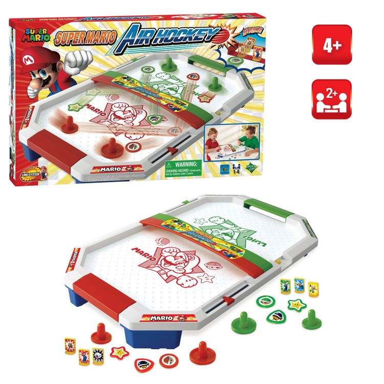 Produktbild: EPOCH Games 7361 - Super Mario&trade; Mario Air Hockey