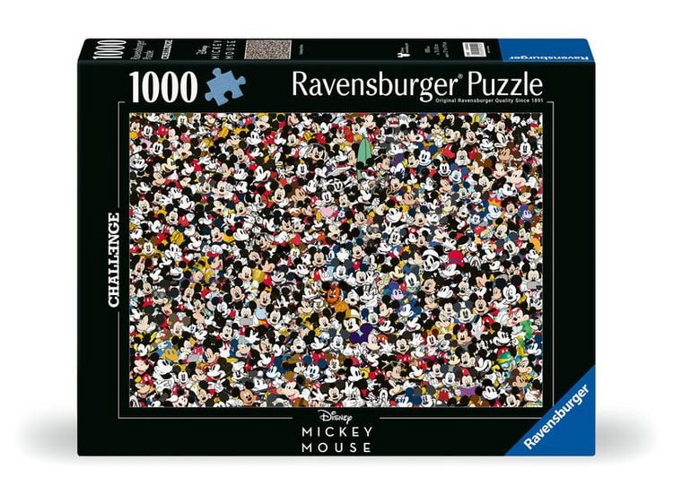 Produktbild: Erwachsenenpuzzle 1000 Teile - Disney Micky Maus - Challenge