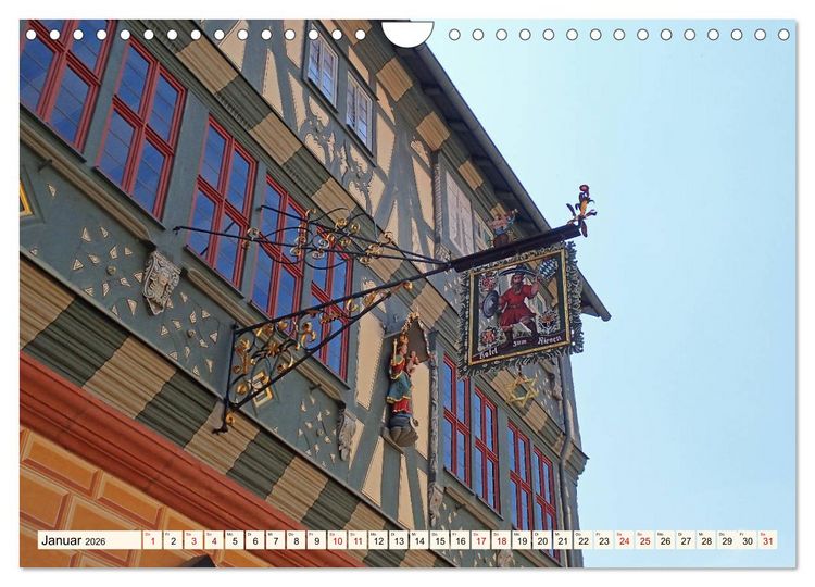 Produktbild: Liebenswertes Miltenberg am Main (Wandkalender 2026 DIN A4 quer), CALVENDO Monatskalender