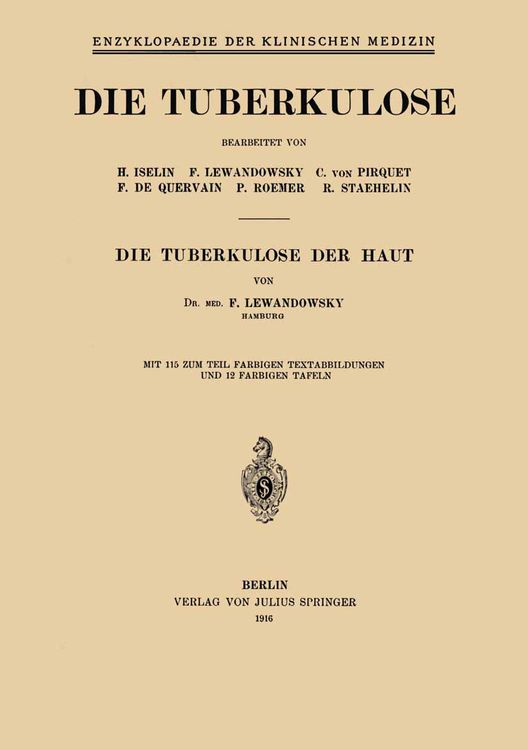 Produktbild: Die Tuberkulose der Haut
