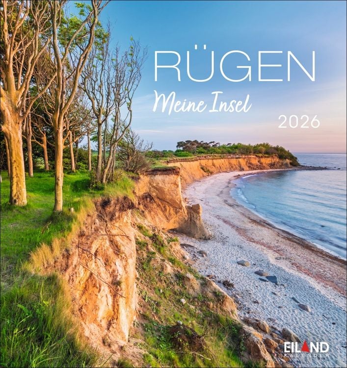 Produktbild: Rügen Postkartenkalender 2026 - Meine Insel