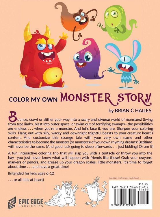 Produktbild: Color My Own Monster Story