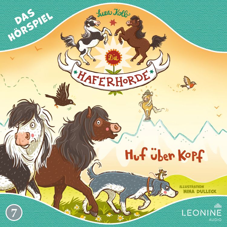 Produktbild: Die Haferhorde - Huf &uuml;ber Kopf (H&ouml;rspiel zu Band 7)