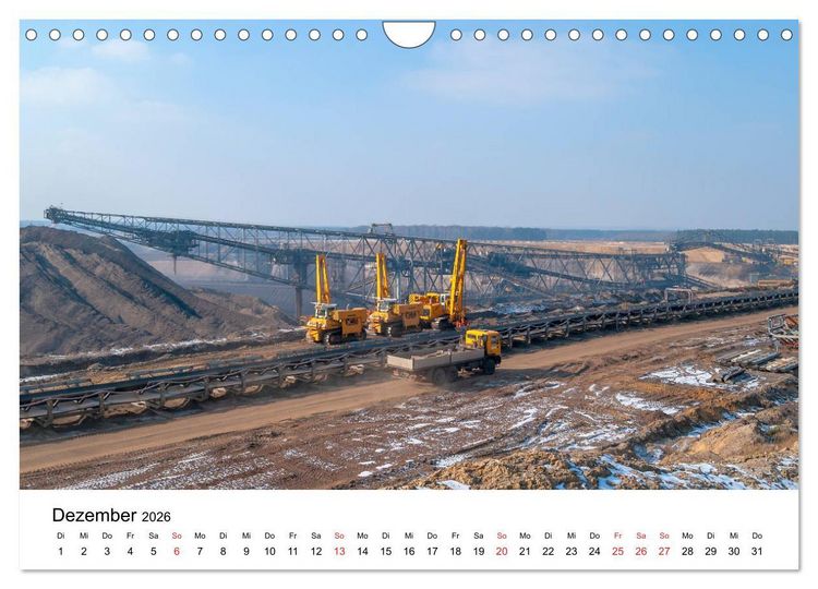 Produktbild: Bergbaulandschaften (Wandkalender 2026 DIN A4 quer), CALVENDO Monatskalender