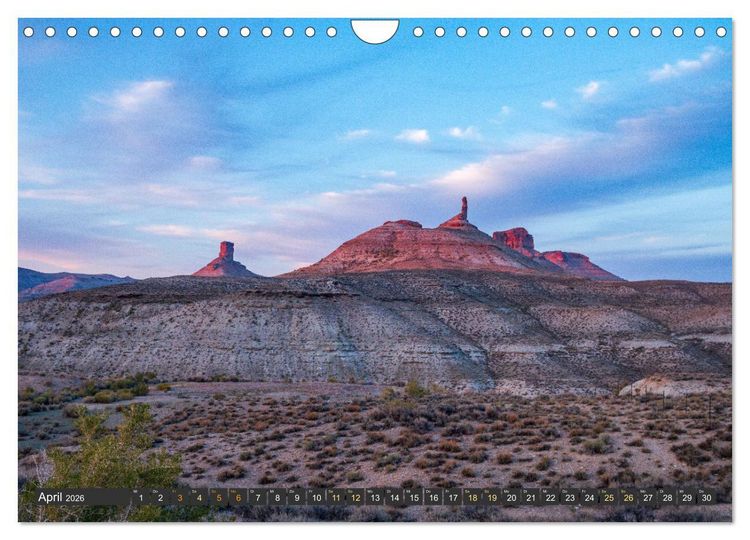 Produktbild: Westw&auml;rts - &Uuml;ber die Rocky Mountains zum Pazifik (Wandkalender 2026 DIN A4 quer), CALVENDO Monatskalender
