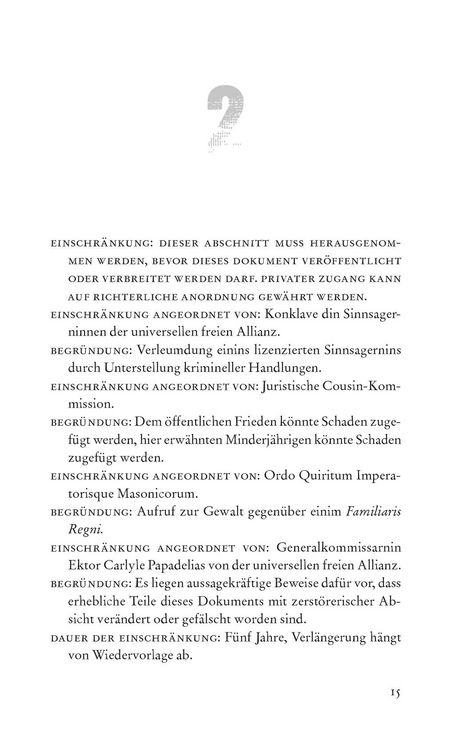 Produktbild: Sieben Kapitulationen