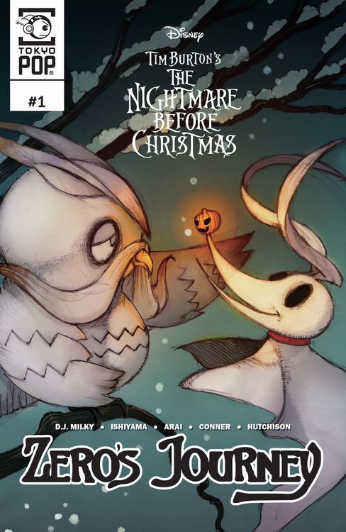 Produktbild: Disney Manga: Tim Burton's The Nightmare Before Christmas -- Zero's Journey Issue #01 Cover A