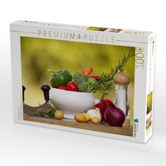 Produktbild: CALVENDO Puzzle Feinschmecker Gem&uuml;se | 1000 Teile Lege-Gr&ouml;&szlig;e 64x48cm Foto-Puzzle f&uuml;r gl&uuml;ckliche Stunden