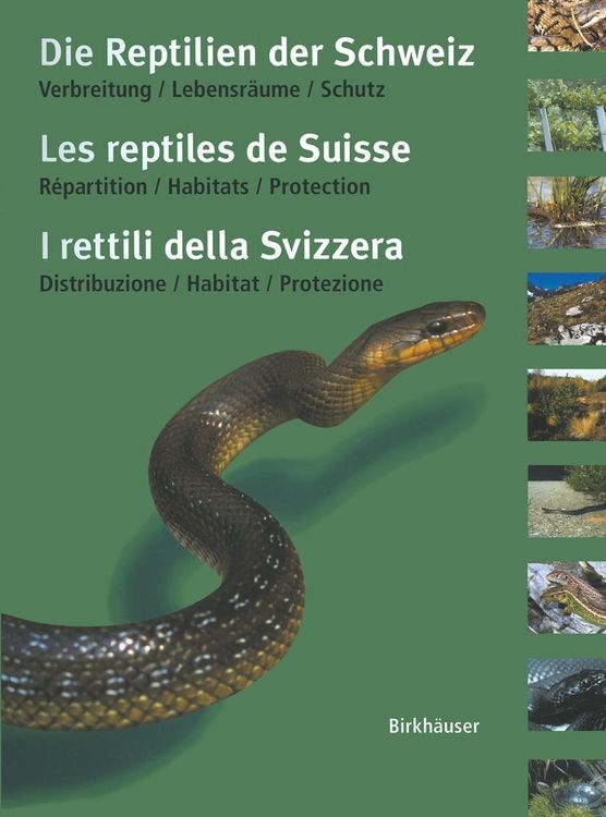 Produktbild: Die Reptilien der Schweiz / Les reptiles de Suisse / I rettili della Svizzera
