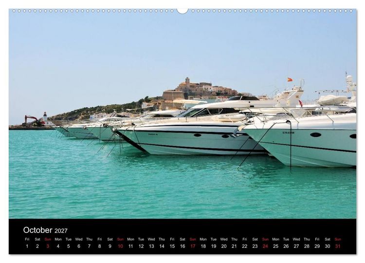 Produktbild: Ibiza An Island of Surprises (High Quality Premium Wall Calendar 2027 DIN A2 landscape),CALVENDO 12 Month Wall Calendar