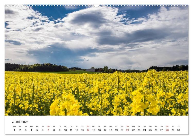 Produktbild: Impressionen Passauer Land, Bayrischer Wald, Grenzland (Wandkalender 2026 DIN A2 quer), CALVENDO Monatskalender