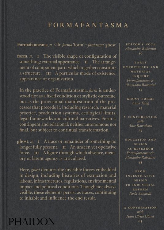 Produktbild: Formafantasma