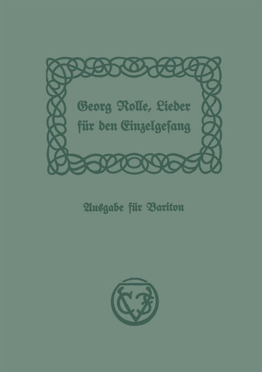 Produktbild: Lieder f&uuml;r den Einzelgesang