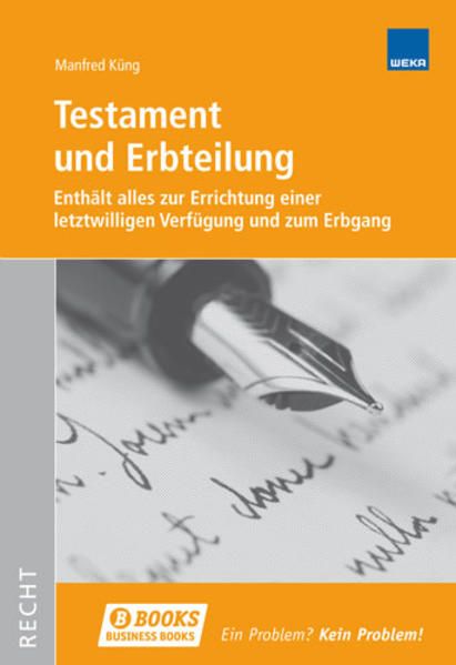 Produktbild: Testament & Erbteilung