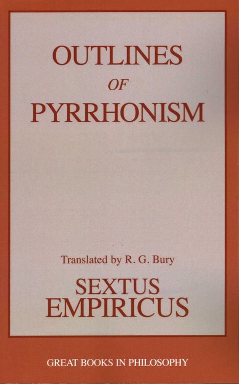 Produktbild: Outlines of Pyrrhonism