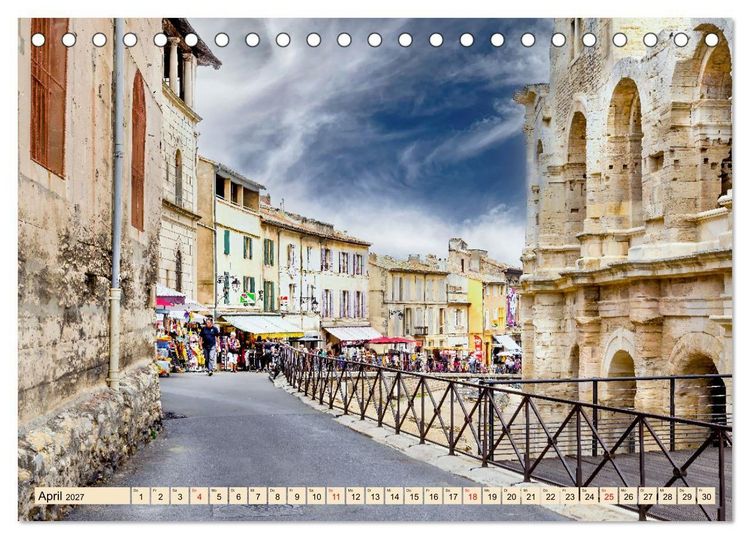 Produktbild: Provence. Licht und Lebensfreude (Tischkalender 2027 DIN A5 quer), CALVENDO Monatskalender