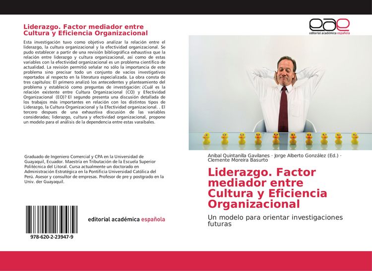 Produktbild: Liderazgo. Factor mediador entre Cultura y Eficiencia Organizacional