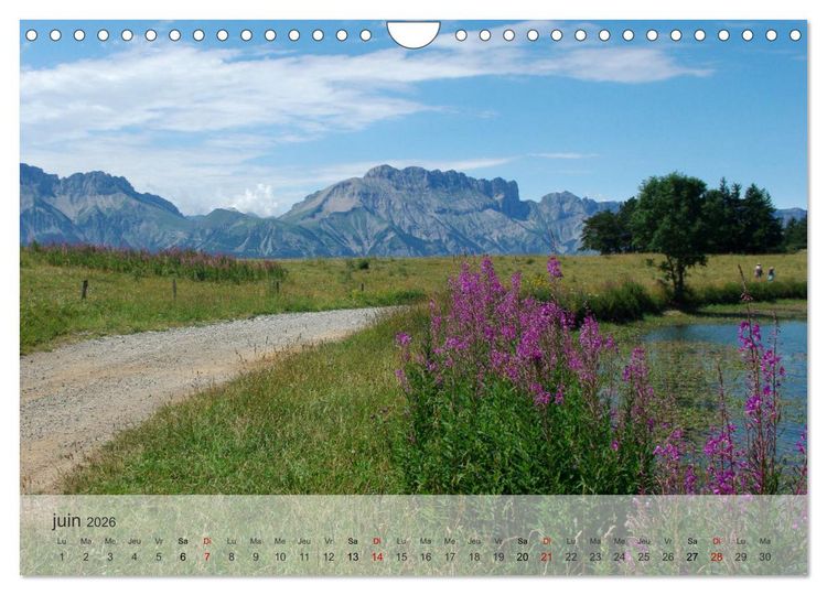 Produktbild: Echapp&eacute;e alpine (Calendrier mural 2026 DIN A4 vertical), CALVENDO calendrier mensuel